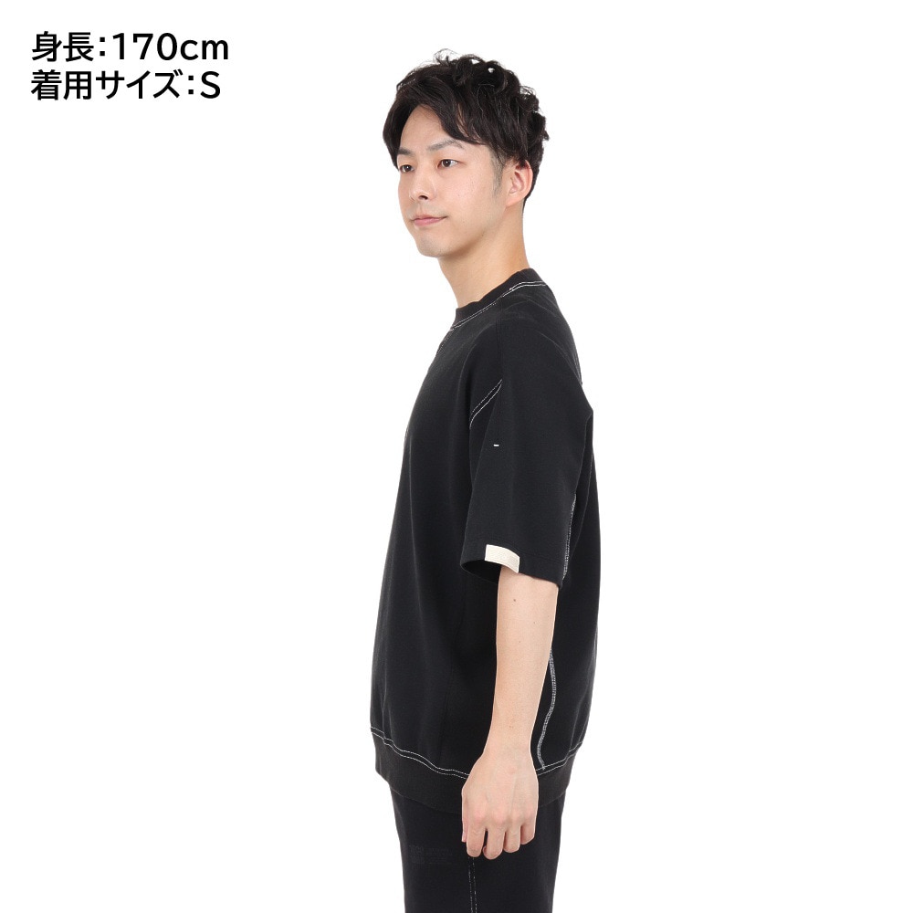 ニューバランス 【メンズ】 半袖Tシャツ メンズ 黒 1000 オーバー