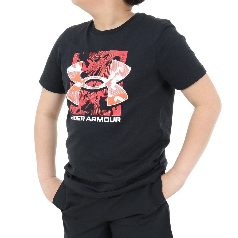 アンダーアーマー Tシャツ キッズ ショートスリーブ 1377317 001(130