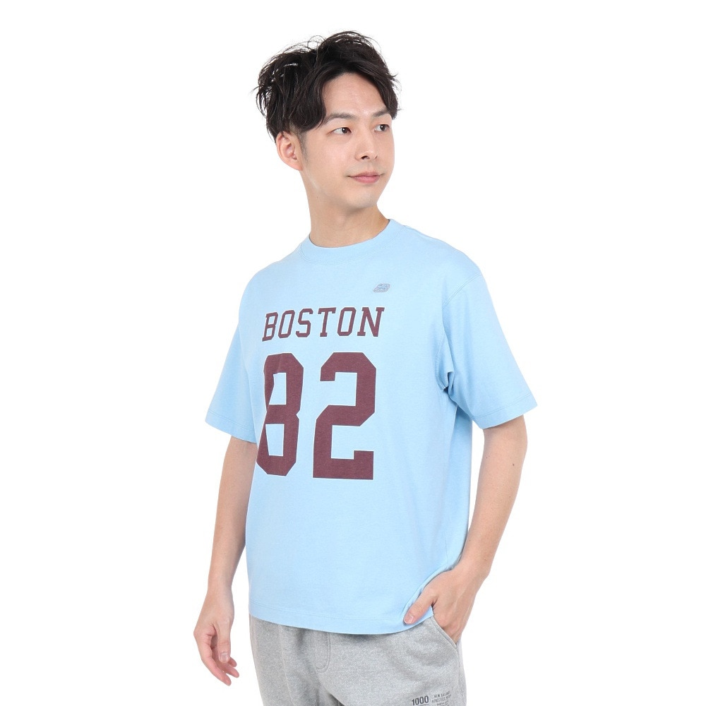 ニューバランス 【メンズ】 半袖Tシャツ メンズ 900 ボストン82 ロゴ