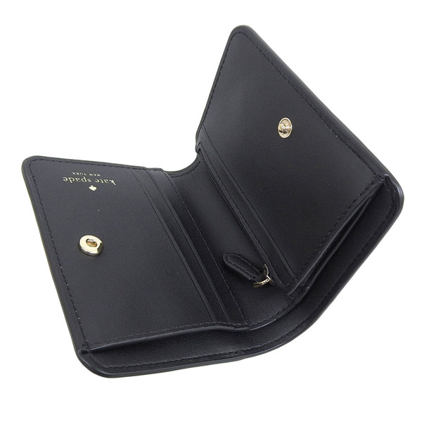 送料無料】ケイトスペード 財布 レディース 二つ折り財布 アウトレット レザー ブラック small bifold wallet KC581-001 KATE  SPADE: Riverall｜JRE MALL