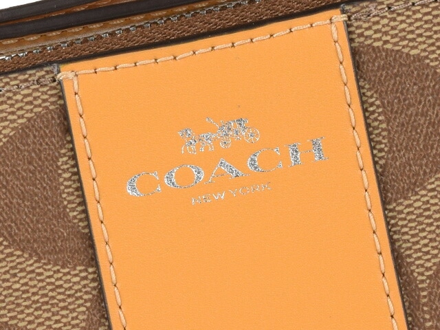 送料無料】コーチ COACH ポーチ リストレット シグネチャー