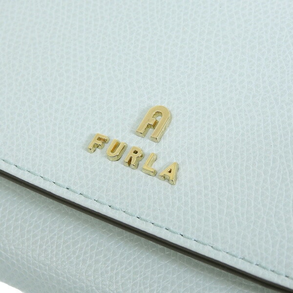 送料無料】フルラ 財布 レディース 長財布 レザー ライトブルー FURLA