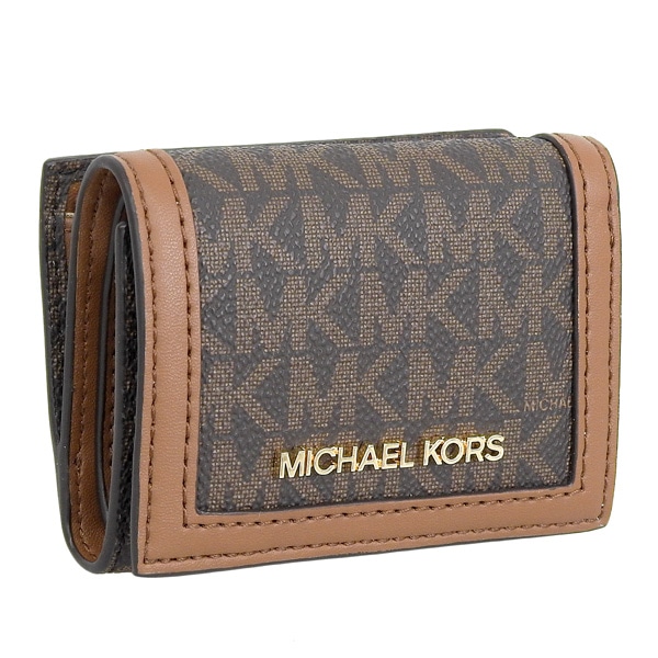 マイケルコース MICHAEL KORS 財布 三つ折り財布　ブラウン　新品可愛い