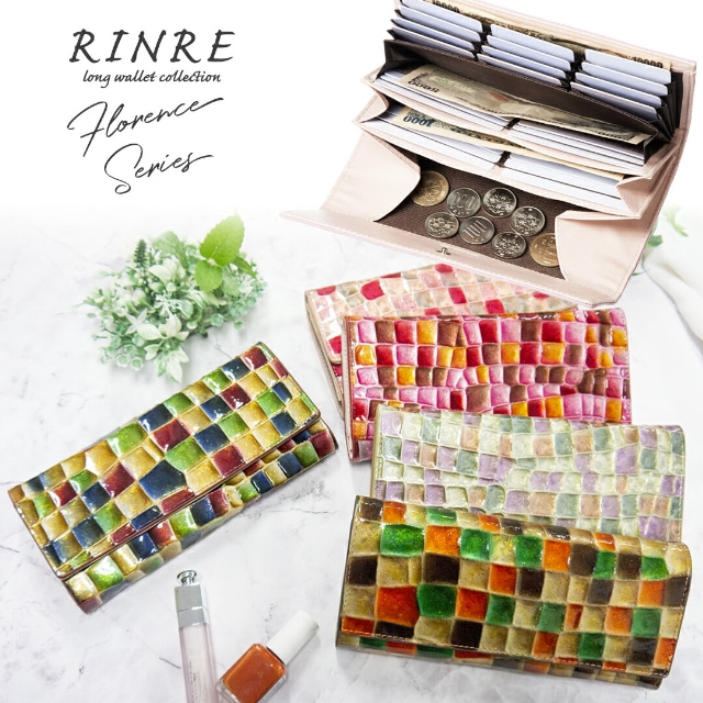 送料無料】RINRE リンレ財布 レディース RINRE 大容量 本革 機能性