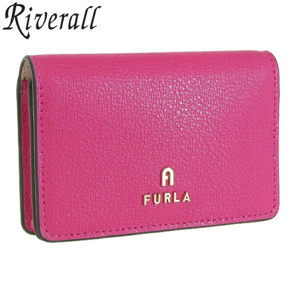 送料無料】フルラ フルラ カードケース FURLA 名刺入れ レザー ピンク