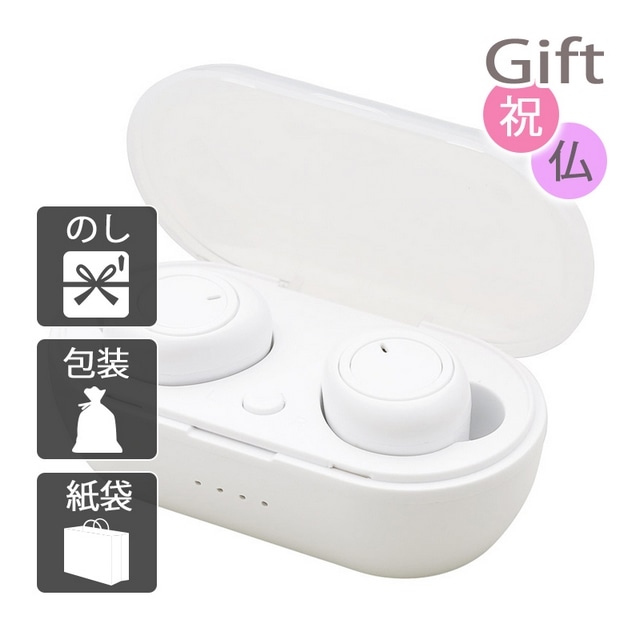 イヤホン本体 TWS Bluetoothイヤホン ホワイト: Gift style｜JRE MALL