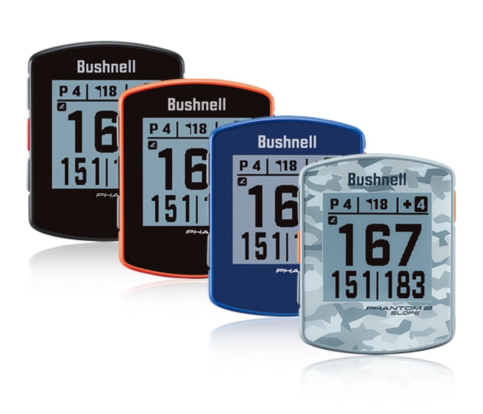 ブッシュネル ファントム2 スロープ 日本正規品 ゴルフ 距離測定器 GPS 距離計 スロープ機能 Bushnell PHANTOM2 SLOPE  多彩なカラーバリエーション スロープ機能 大画面ディスプレイ(ブルー): ホームショッピング｜JRE MALL