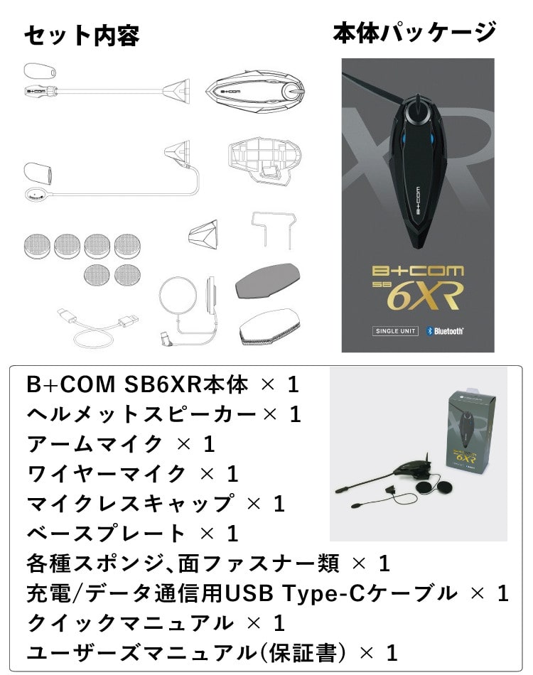 ビーコム B+COM SB6X シングルユニット サインハウス