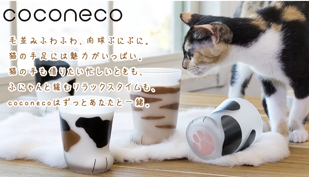 正規販売店） ここねこ 子猫 グラス 3点セット アデリア coconeco 猫