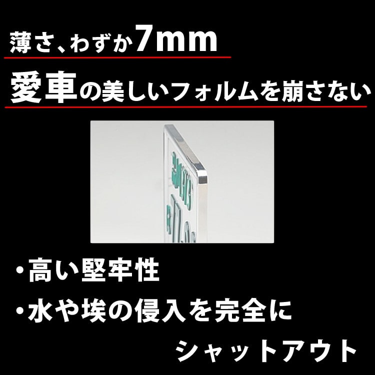 2枚セット/普通車用/12V/ガンメタ)字光式 ナンバープレート 井上工業