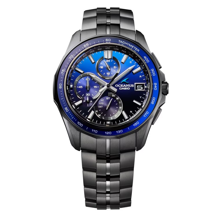丸型時計ケース付）カシオ CASIO 腕時計 OCW-S7000B-2AJF オシアナス ...