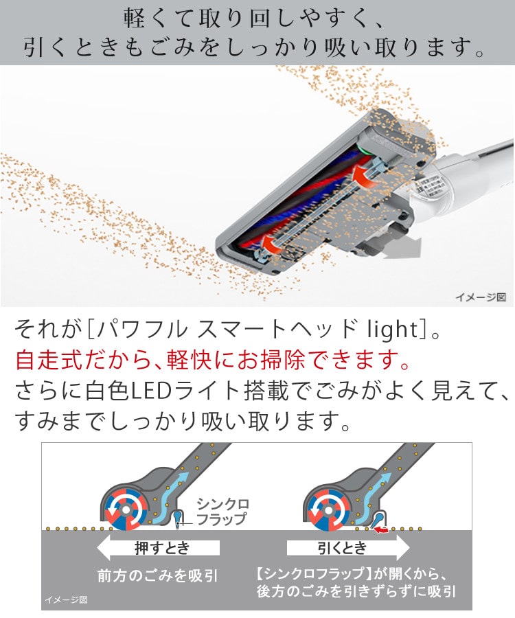 便利な特典付き）日立 紙パック式 掃除機 CV-KP300J シャンパン