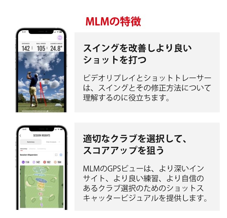 ラプソード モバイルトレーサー MLM 弾道測定器（iPhone/iPadのみ対応）日本国内正規品 Rapsodo Mobile Launch  Monitor モバイルロンチーモニター ゴルフ スイング練習: ホームショッピング｜JRE MALL