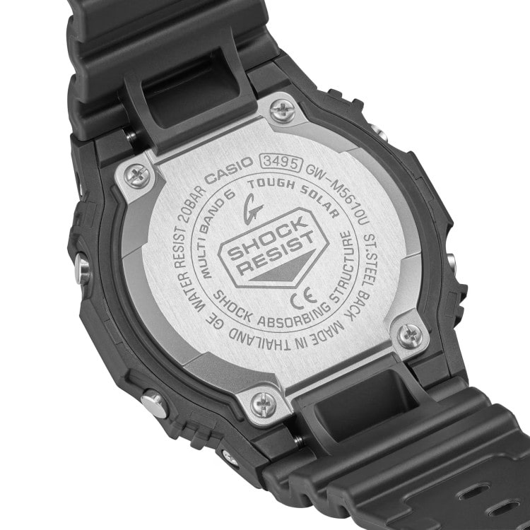 選べる特典付)カシオ ジーショック 腕時計 オリジン 電波ソーラー デジタル メンズ 国内正規品 GW-M5610U-1BJF  2点セット(4調理器具): ホームショッピング｜JRE MALL