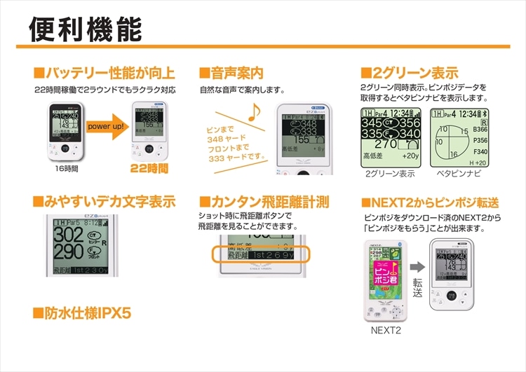 ゴルフボールと収納ケースつき) イーグルビジョン (EAGLE VISION) ez