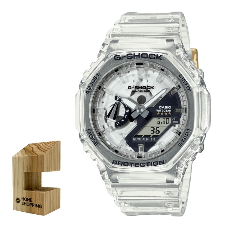 木製時計スタンド付）カシオ CASIO 腕時計 GA-2140RX-7AJR Gショック G
