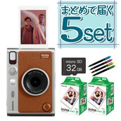 【チェキEvo本体+フィルム+microSD+ペン！届いてすぐ楽しむ 