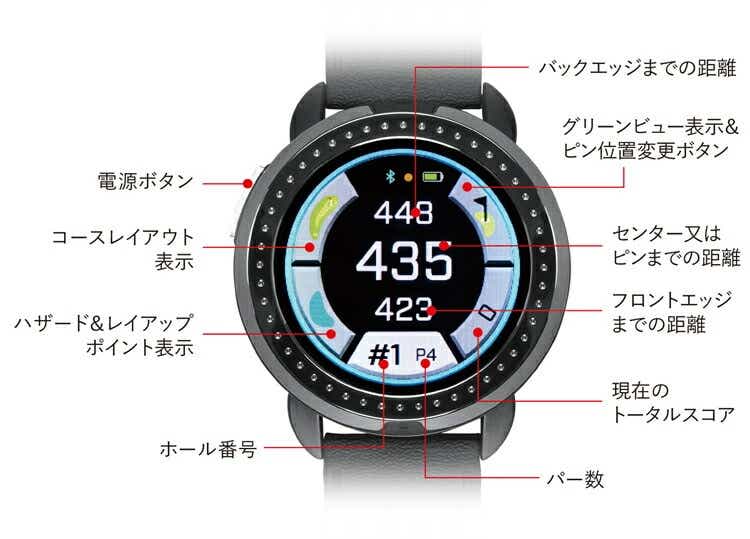 Bushnell イオンエリート (ブッシュネル) GPS ゴルフ ナビ ウォッチ