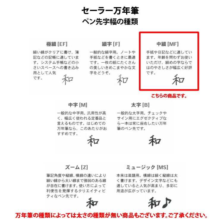 セーラー万年筆 四季織 雪月空葉 名月 万年筆 MF 金ペン-