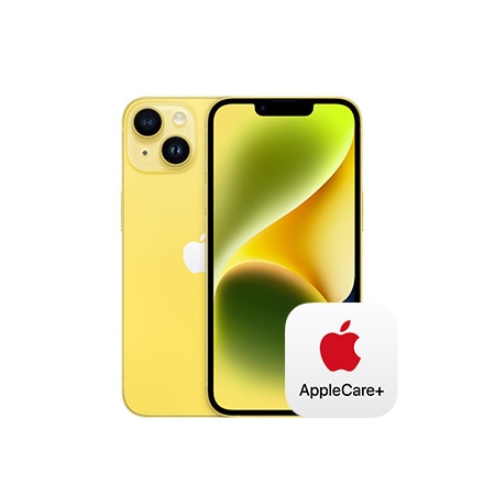 iPhone 14 512GB イエロー with AppleCare+:Apple Rewards Store JRE MALL店通販 | JRE  MALLショッピング | JRE POINTが貯まる・使える