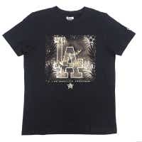 MLB hW[X TVc Los Angels ASG Black T-Shirt j[G/New Era ubN